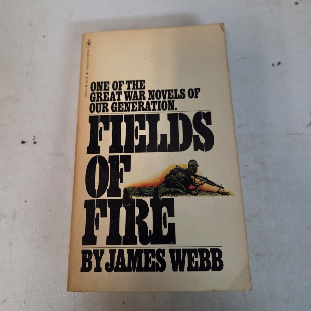 Fields of Fire by James Webb Vintage 79 Bantam Books Paperback Vietnam War Novel